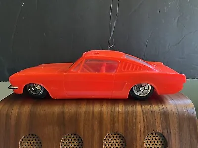 Vintage 1965 Plastic Ford Mustang 2+2 Toy Car - Unknown Maker - 10 1/2 “ Long • $9.99
