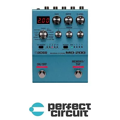 Boss MD-200 Modulation Guitar Pedal Multi EFFECTS - NEW - PERFECT CIRCUIT • $249.99