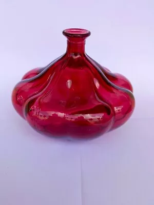 Lovely Red Color Ikea Vase Miniature Home Decor Polish Made Flaws Free Vase • $30