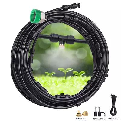 Xcellent Global Mist Cooling System Outside 12M/40Ft With 16 Misting Line Nozzle • $36.99