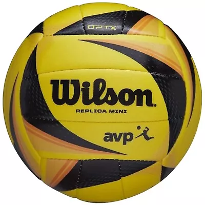 Volleyball Unisex Wilson OPTX AVP Replica Mini Volleyball Yellow • $66.34