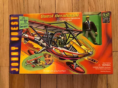 $49.99 • Buy Brand New Galoob 1996 Jonny Quest QUEST AEROHAWK Vehicle Sealed !!!!!!! Rare !!!