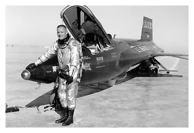 Neil Armstrong Astronaut Test Pilot X-15 Aircraft Nasa 4x6 Photograph Reprint • $7.97