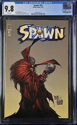 SPAWN #81 CGC 9.8 Image Comics 1999 Todd McFarlane Greg Capullo Cover • $100