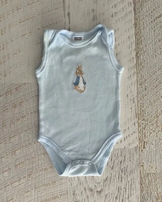 Baby Boys  Sz0-3 Mths One Piece - Peter Rabbit  Front • $4.90