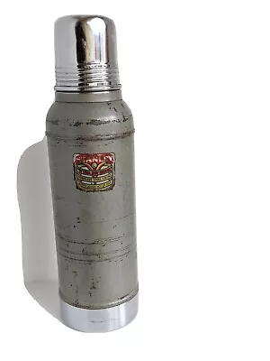 Vintage Stanley Super Vac Thermos With Cork Stopper Model N944 Made In USA 1964 • $26