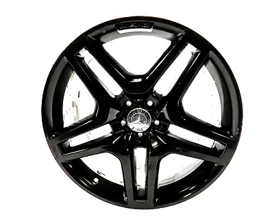 13-19 MERCEDES GL350 GL450 GL550 GLS (X166) 21x10 ALUMINUM V-SPOKE AMG WHEEL RIM • $329.52