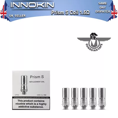 INNOKIN Prism S Coil T20S Endura Replacement Coils T20 – PACK OF 5 • £7.19