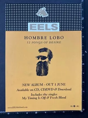 EELS - HOMBRE LOBO 8X11  Original Magazine Advert M83 • $6.21