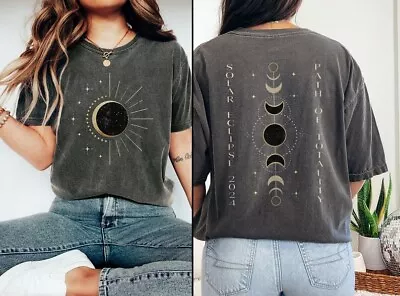 Total Solar Eclipse April 8th 2024 T-shirt Double Sided  All Size • $23.95