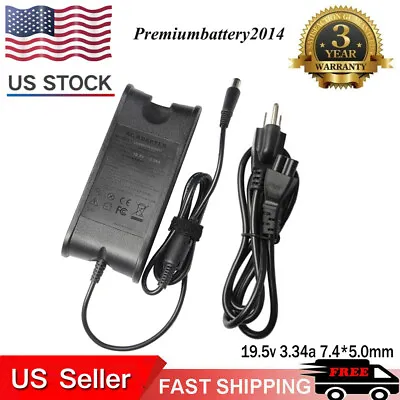 $11.49 • Buy 65W For Dell Latitude E5470 E5550 E5570 Laptop AC Adapter Charger Power Cord US