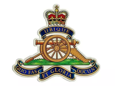 2 Royal Artillery  Stickers British Army  Quality  Vinyl Most Regiments • £3.99