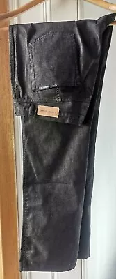 Cerruti Jeans 38 Charcoal Black Designer Ins Leg 34  Logo Tags. Exc Condition. 1 • £44.99