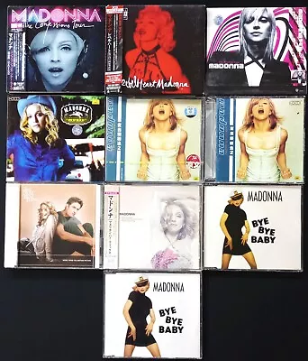 Madonna - Import CDs Bundle Of 10 • $270