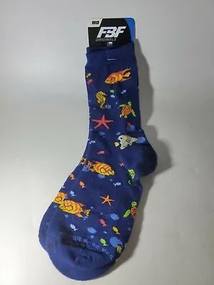 Sea Life Socks Size Medium 5-10 Comfy NEW • $10.91