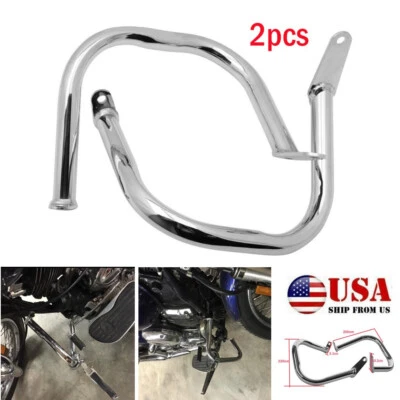 $116.79 • Buy Chrome Engine Guard Highway Crash Bar Fit For Yamaha Dragstar V-Star XVS400 650