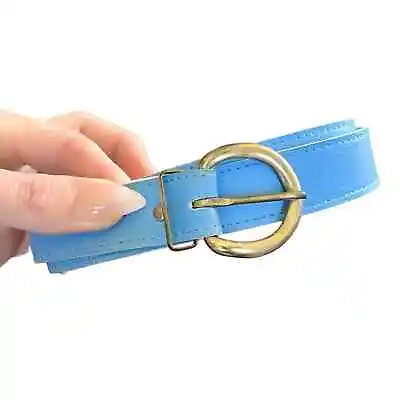 VTG Baby Blue High Waisted Belt • $12