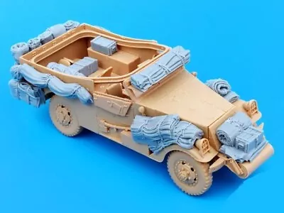 1/35 Resin US M3A1 Scout Car Stowage & Accessories Unpainted • $21.74