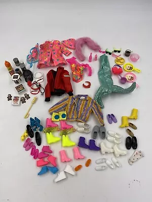 Lot Of Assorted Vintage Barbie Accessories Shoes Etc. • $8