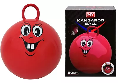 NEW Kangaroo Space Hopper Ball | Kids Jumping Bouncy Roo Toys | IhartTOYS (50cm) • $30