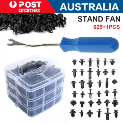625PCS Car Body Trim Clips Plastic Push Pins Fastener Door Panel Rivet Retainer • $15.06