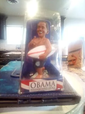  Kc Hawaii Barack Obama Dashboard Doll 44th President Surfer Figurine Toy • $10