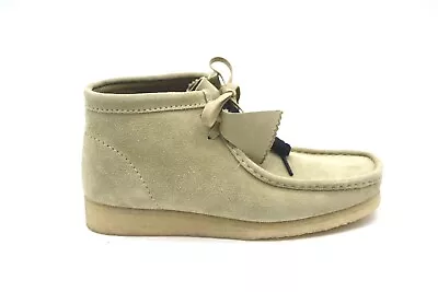 Clarks BOOT Men's SHOE Originals Wallabee Boots Moccasin Lace Up 261-55516 MAPLE • $79.95