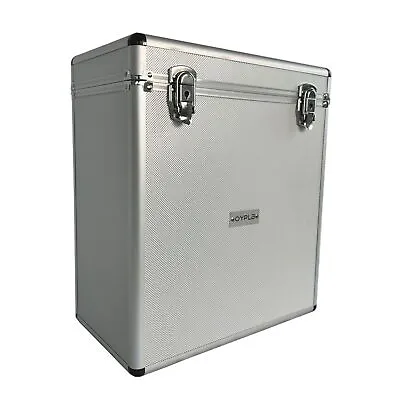 NEW! 35 X 12  LP Vinyl Record Box Hard DJ Flight Case Aluminium • £27.99