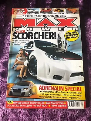 MAX POWER August 2006 Edition Collectible Car 226 Pages Magazine • £5