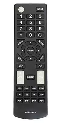 Universal NS-RC4NA-18 Remote Control Replacement For All Insignia TVs • $13.94