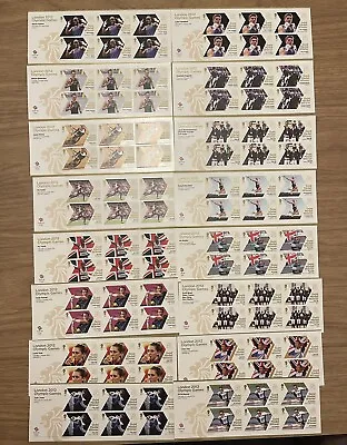 £84.99 • Buy London 2012 Olympic Games Gold Medal Winners Stamps 1st Class X 100 FV £110