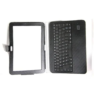 Seenda Case Keyboard Bluetooth For Samsung Galaxy Tab 10.1 1 2 130days Black New • £34.42