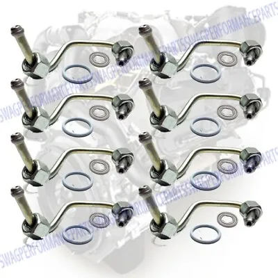 08-10 6.4L Powerstroke Diesel Genuine OEM Ford Fuel Injector Seal Tube Kits Set • $234.99