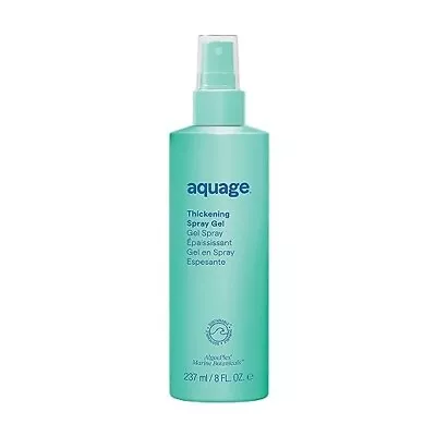 Aquage Thickening Spray Gel - For Fine Or Thin Hair Types - Firm Hold - 8 Oz • $17.95