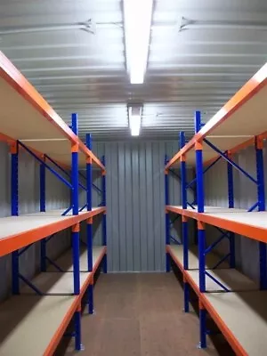 AR Longspan Shelving Racking.. For 20ft Shipping Container . With Vat • £2525