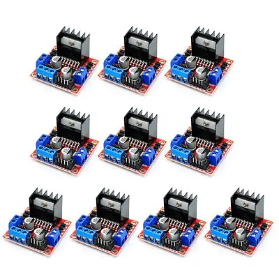 10Pcs/set DC Stepper Motor Driver Module L298N Dual H Bridge Control Board USA • $25.49