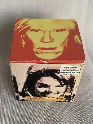 Andy Warhol Magic Cube Block Puzzle - Jackie Kennedy Flowers Mao With Box • $20