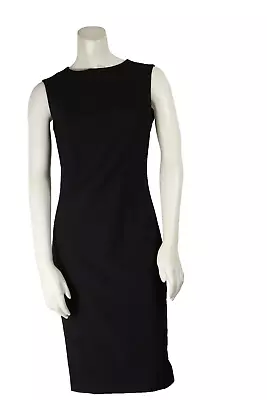 ZARA BASIC Black Sleeveless Pencil Midi Dress Size S • $43.99