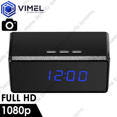 $119 • Buy Indoor Home Security Clock Digital Alarm Evidence Proof Camera
