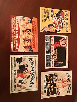 Marilyn Monroe Collector Cards • $4.99