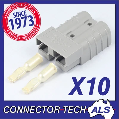$35.02 • Buy 10X GENUINE Anderson 50 AMP Plugs - 4WD Caravan Camping Fridge Solar #6319X10