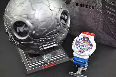 Casio Transformers X G-Shock Optimus Prime GA-110OPT22-7PFT Helmet Packaging • $389.99