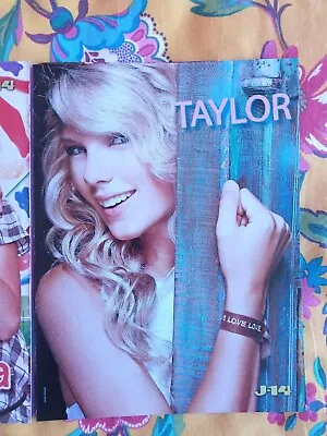 J-14 Magazine Poster Pack Taylor Swift Miley Cyrus Demi Lovato Selena Gomez Etc • £0.99