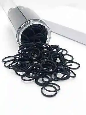 £2.99 • Buy 50 New Extra Super Strong Mini Small Hair Elastics Bobbles Bands Kids Hair Tie