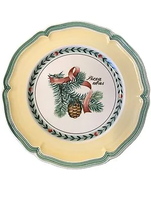 Villeroy And Boch French Garden Christmas Salad Plate • $85