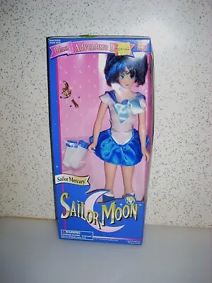 Sailor Moon MERCURY Deluxe Adventure Doll 11.5  Vintage 1995 Bandai NIB • $166.92