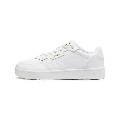 PUMA Court Classic Lux Trainers Sports Shoes Low Top Lace Up - Unisex • £23