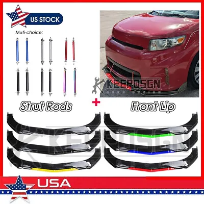 For Toyota Scion XB Trd GLOSSY Front Bumper Lip Splitter Spoiler Body Kit Parts • $99.45