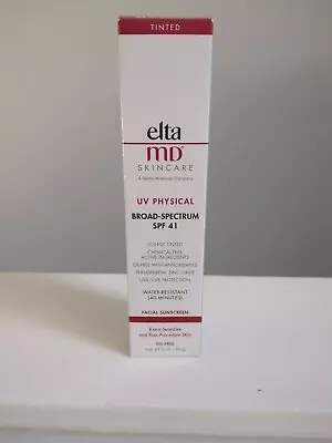Elta MD UV Physical SPF 41 Lightly Tinted 3oz EXP 2025 NEW IN BOX • $27.88