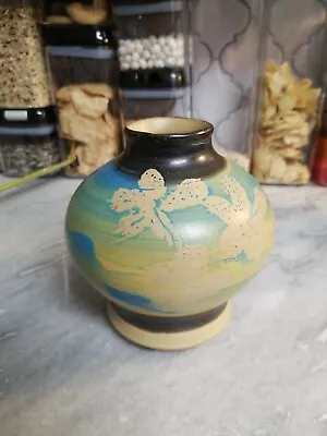 1971 B Welsh Pacific Stoneware Pottery Vase Made In USA • $35.99